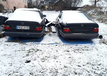 W124 coupe wraz z sedanem