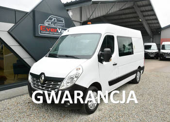 Renault Master średniak 7 osobowy L2H2 brygadówka doka 130KM