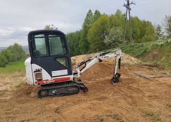 Kubota koparka mini koparka bobcat 2007 rok 2300 motogodzin