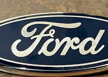 NOWE logo emblemat Ford 115x48mm znaczek klejany niebieski