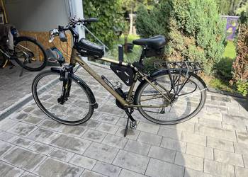 rower trekingowy Romet Wagant 5 - 21”, kolor złoty, stan idealny