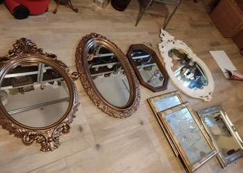 lustro / lustra piękna rama wyprzedaż