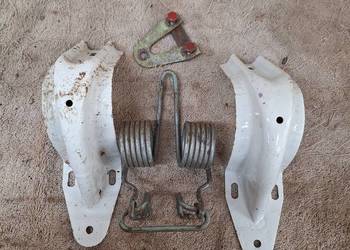 VW Garbus zawiasy tylnej klapy, sprężyna, podkładka