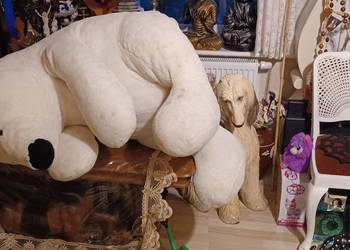 NIEDŻWIEDŻ POLARNY OLBRZYMI MIĘKKI CIĘZKI MA PLAMKI OD DZIECI DO WYCZYSZCZE