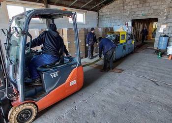 Wózki widłowe Kraków Wynajem i usługi Rozładunek maszyn Ustawianie urządzeń