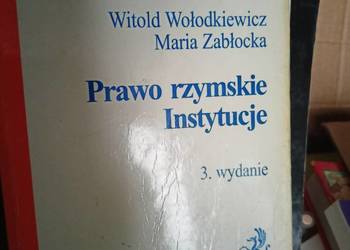 Prawo rzymskie instytucje najtaniej książki wysyłka gratis Trójmiasto Sopot