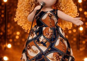 Lalka szmaciana ruda