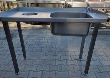 Zlew 1 komorowy z Dziurą Na Odpady - 112/50/85 cm - M.847 N.