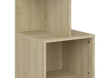 Szafka nocna dąb sonoma 35x35x55 cm materiał drewnopochodny WM-806352