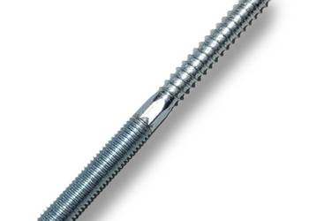 Śruba Dwugwintowa Stal M10 x 120 mm Do Drewna Betonu Balustrad Schodów