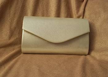 Torebka damska, kopertówka, wizytowa na ramię z paskiem. Sylwester, bal, ka