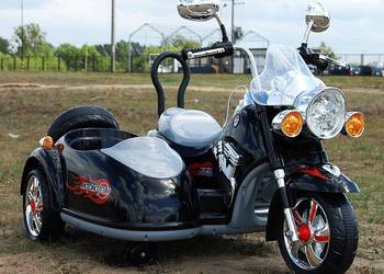 MOTOR CHOPPER Z KOSZEM 12V SUPER MOC/SX138