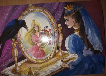 9 czystych pocztówek PRL   KRÓLEWNa Śnieżka  kartki pocztowe