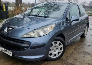 Peugeot 207 rok 2007 poj 1.4 benz-bdb stan.klima nowe opony