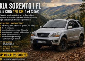 Kia Sorento 2,5 crdi bez korozji