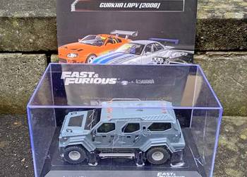 GURKHA LAPV fast furious deagostini 1/43 szybcy i wściekli model 1:43