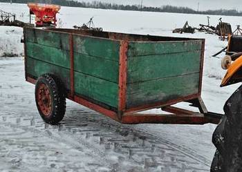 Dwukółka dwukołówka przyczepa kołówka klatka