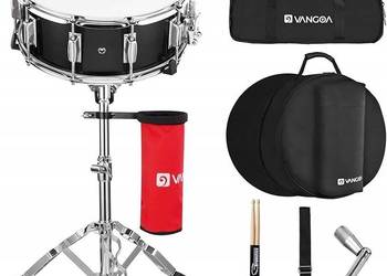 Vangoa Zestaw werbli 35 cm, 10 uchwytów, drewniana powłoka z etui