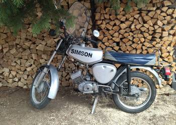 Simson S51 z 1990 roku dokumentami