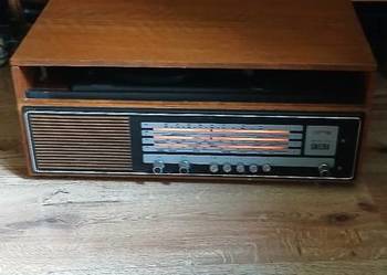 Radio z gramofonem. z czasów PRL