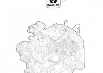 New Holland T6010 Reman-long block long block - nef - tier 3 73329247