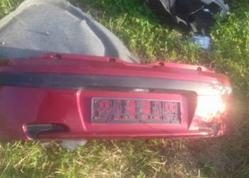 Zderzak tylny tył Fiat Punto II 98-03 5 drzwi srebrny
