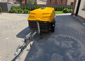 Atlas Copco, model XAS 67 DD mobilna sprężarka powietrza