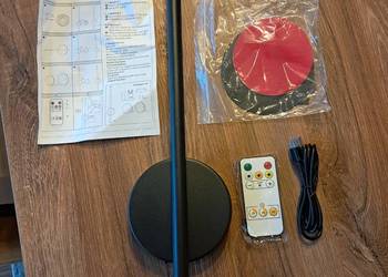 nowa lampka kinkiet LED długość 50 cm, mocowana magnetycznie do uchwytu