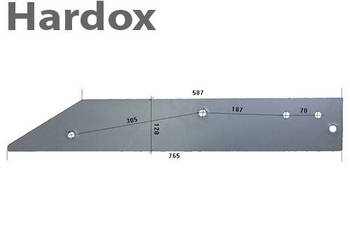 Płoza HARDOX 1137498/P części do pługa DOWDESWELL