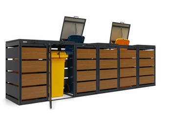 Zabudowa na kosze na śmieci, Obudowa koszy, Osłona na kosze