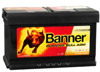 Akumulator 80Ah 800A 580 01 Banner Running Bull AGM
