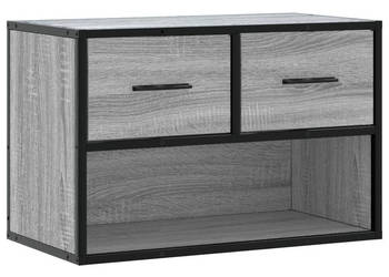 Szafka pod telewizor szary dąb sonoma 60x31x395 cm WM-848912