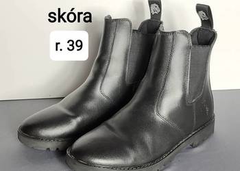 Jak nowe sztyblety skórzane do jazdy konnej - rozmiar 39