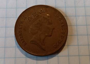 2 PENSY ( TWO PENCE ) 1990 ROK - WIELKA BRYTANIA