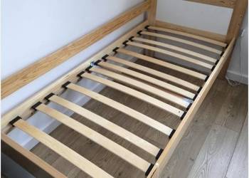 Drewniane łóżko dziecięce sosna 80x190