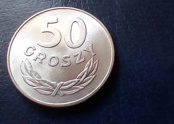 Stare monety 50 groszy 1975 PRL Polska Cudo