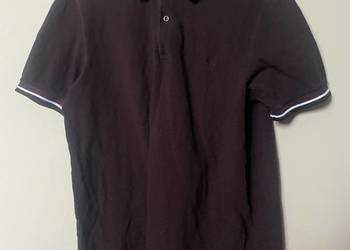 Męska bordowa koszulka polo - FRED PERRY - L - OKAZJA