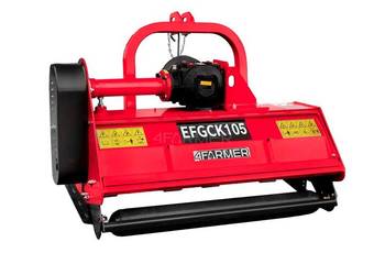 Kosiarka bijakowa EFGC-K 105 otwierana klapa 4FARMER - czerwona