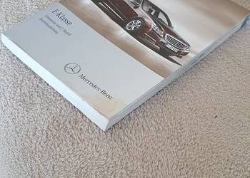 Książka serwisowa mercedes E klasa limuzyna