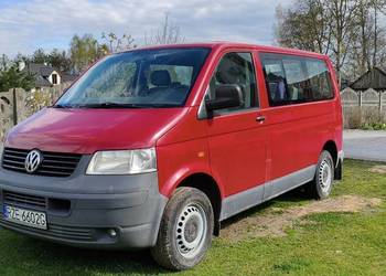 Volkswagen Transporter T5, 1.9 TDI , 105 KM Klimatyzacja 9 osobowy