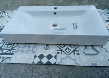 Umywaka częściowo wpuszczana w blat Kerasan Cento 354901 80-cm