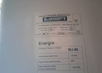 Bojler elektro mister80