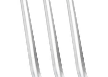 Ściągaczki do potu dla koni 3 szt. srebrne aluminiowe WM-172484