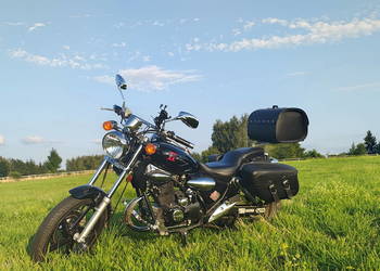 Motocykl cruiser 125 Kymco Zing zadbany wygodny niski 2016