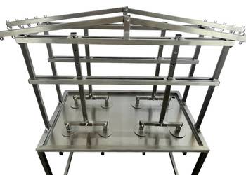 Prasa do sera mechaniczna na 8 dźwigni na kółkach