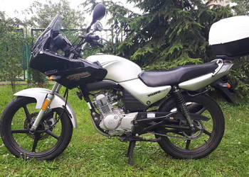 YAMAHA YBR 125 DIVERSION wersja z wtryskiem odpala z przycisku na kat.A1B