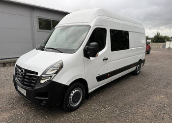 Renault Master Movano L3H3 MAX Brygadówka 7-Osób Klima Kamera