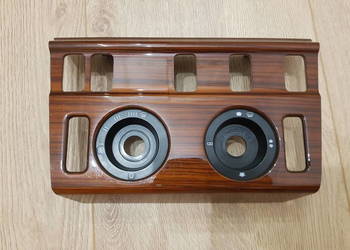 Panel dekor drewno klimatyzacji w124 zebrano