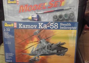 model śmigłowca Kamov KA-58 do sklejania i malowania modelarstwo
