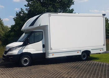 Iveco Daily KONTENER NISKOPODŁOGOWY 4,44x2,23x2,42 SKLEP BAR FOODTRUCK KAM…